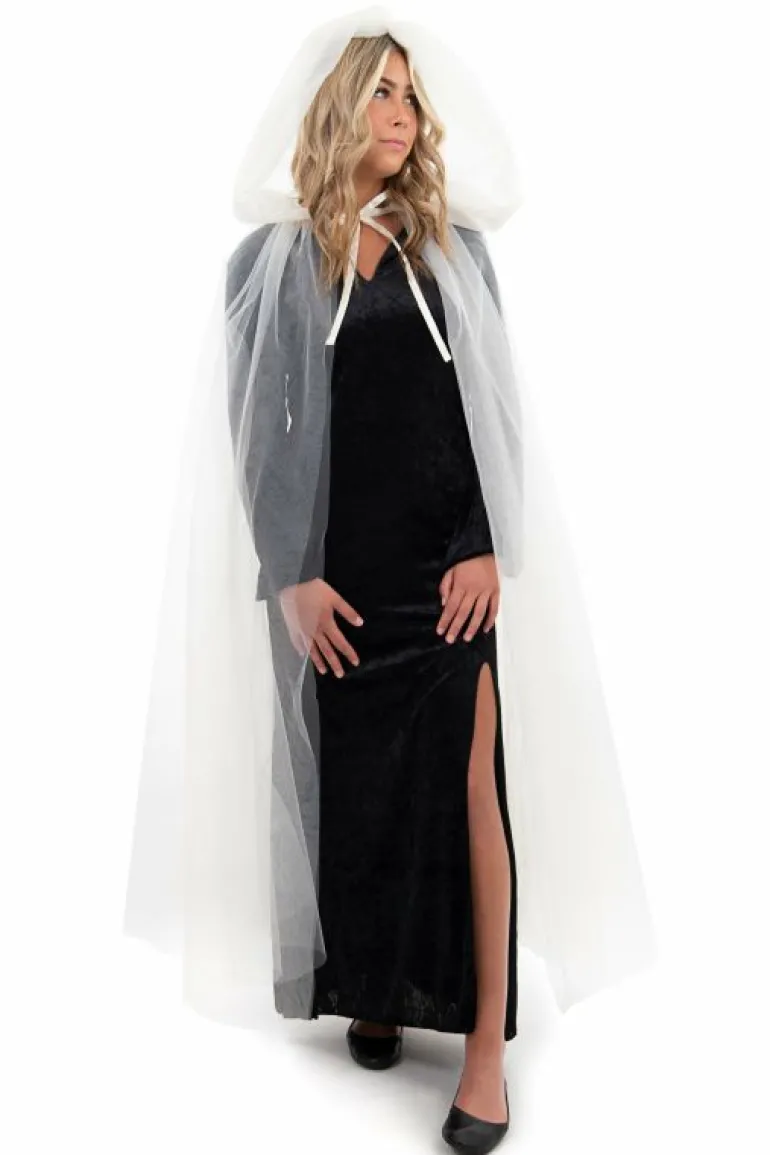 Cloaks-Little Adventures, LLC Adult Ivory Tulle Cloak