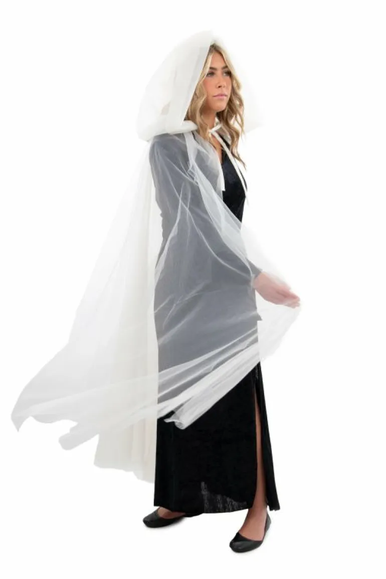 Cloaks-Little Adventures, LLC Adult Ivory Tulle Cloak