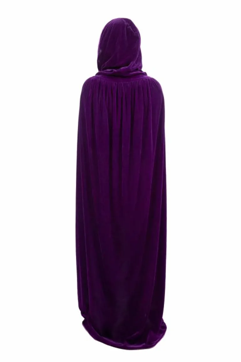 Cloaks-Little Adventures, LLC Adult Purple Velvet Cloak