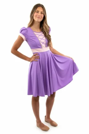Princess Dresses | Twirl Dresses-Little Adventures, LLC Adult Rapunzel Twirl Dress