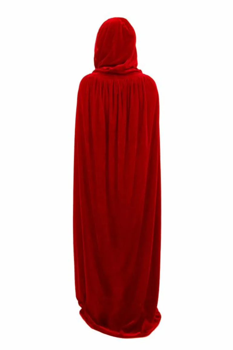 Cloaks-Little Adventures, LLC Adult Red Velvet Cloak