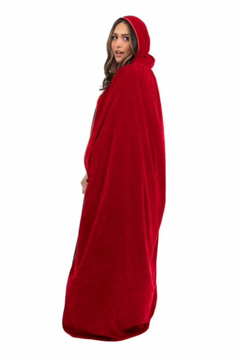 Cloaks-Little Adventures, LLC Adult Red Velvet Cloak