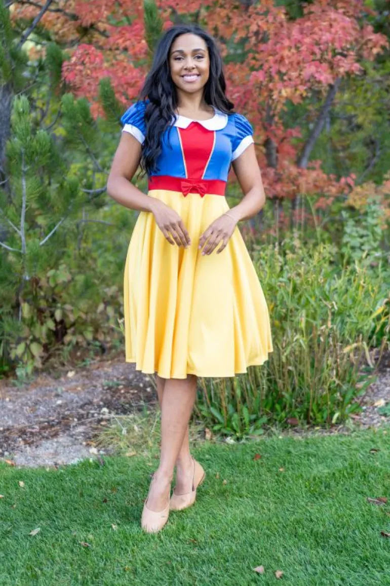 Twirl Dresses | Princess Dresses-Little Adventures, LLC Adult Snow White Twirl Dress