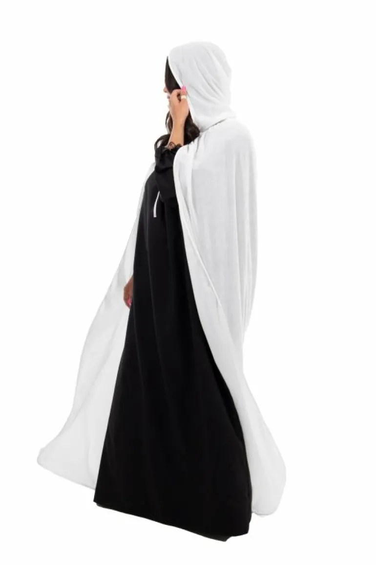 Cloaks-Little Adventures, LLC Adult White Velvet Cloak