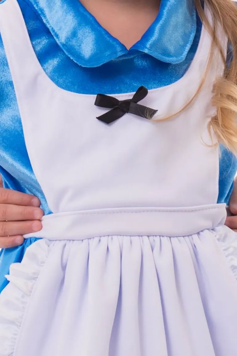 Traditional Dress Ups-Little Adventures, LLC Alice in Wonderland Dress Up with Headband