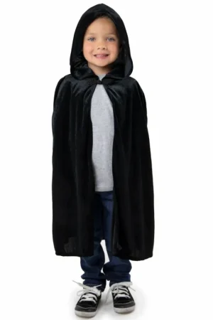 Cloaks | Princes-Little Adventures, LLC Black Cloak