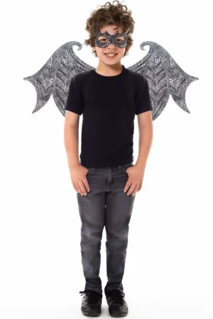 Accessories | Knights & Dragons-Little Adventures, LLC Black Dragon Wing & Mask Set