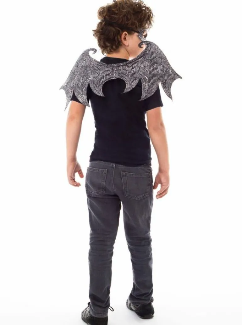 Accessories | Knights & Dragons-Little Adventures, LLC Black Dragon Wing & Mask Set