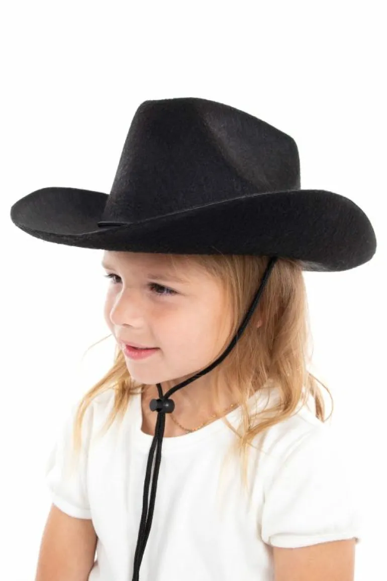 Cowboys-Little Adventures, LLC Black Western Hat