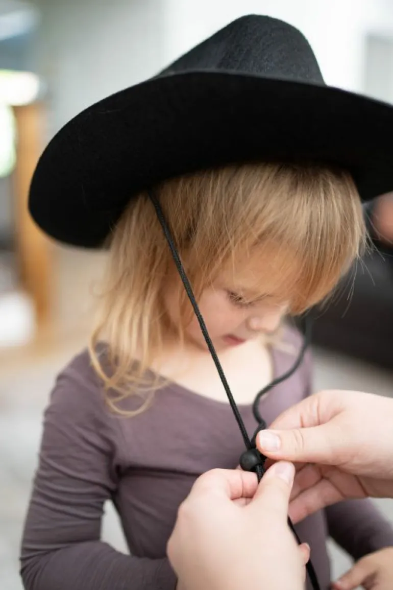 Cowboys-Little Adventures, LLC Black Western Hat