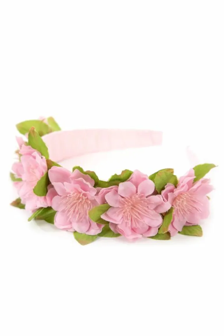 Accessories-Little Adventures, LLC Blush Flower Headband