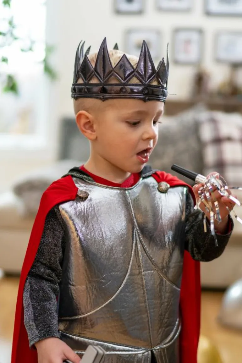 Accessories-Little Adventures, LLC Charcoal Medieval Full Crown