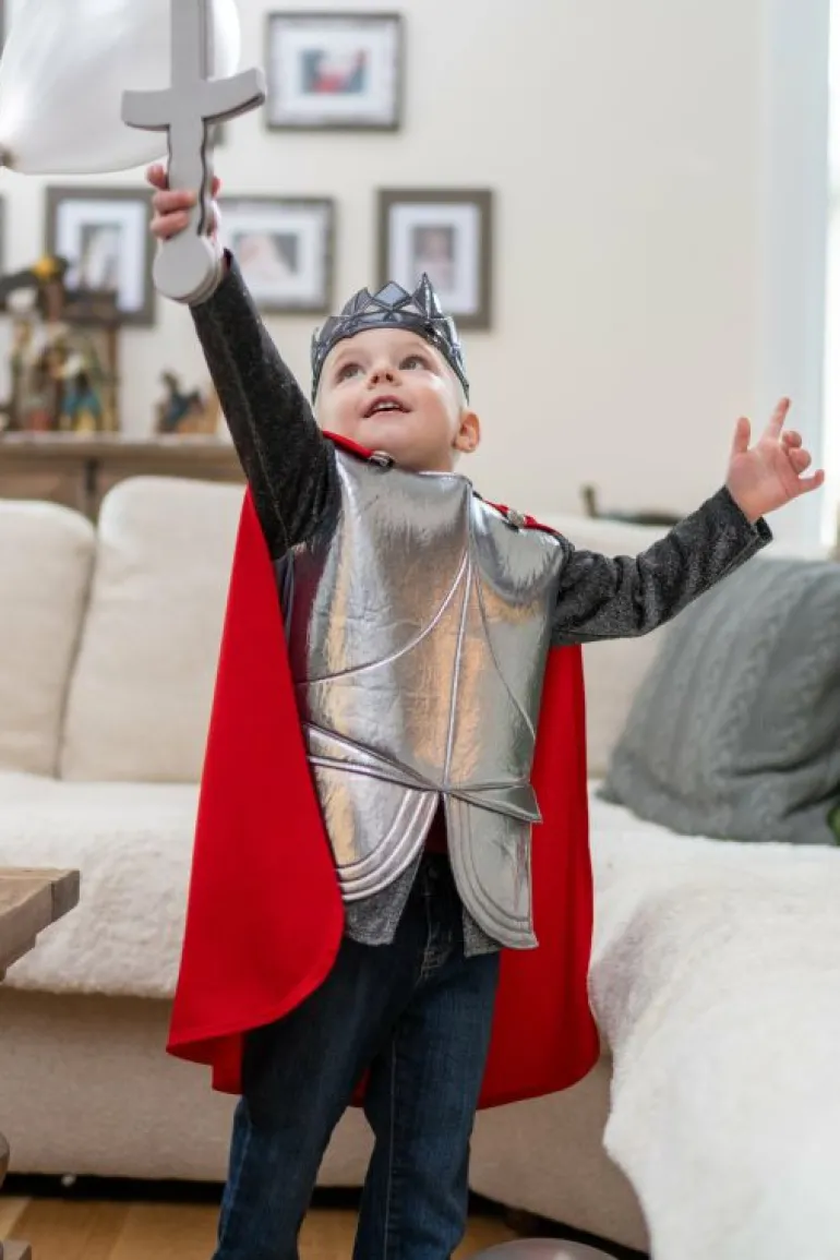 Accessories-Little Adventures, LLC Charcoal Medieval Full Crown