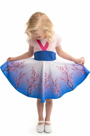 Twirl Dresses-Little Adventures, LLC Cherry Blossom Twirl Dress