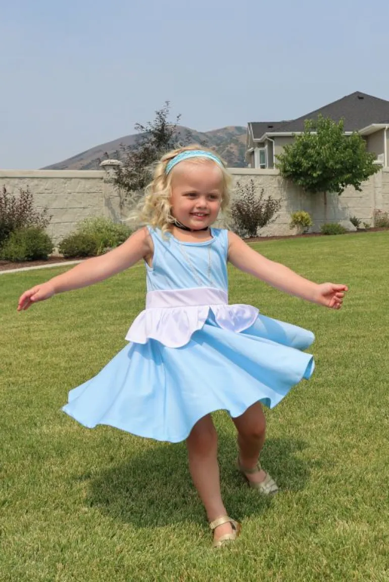 Twirl Dresses-Little Adventures, LLC Cinderella Twirl Dress
