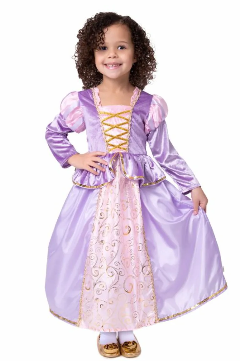 Traditional Dress Ups-Little Adventures, LLC Classic Rapunzel Dress
