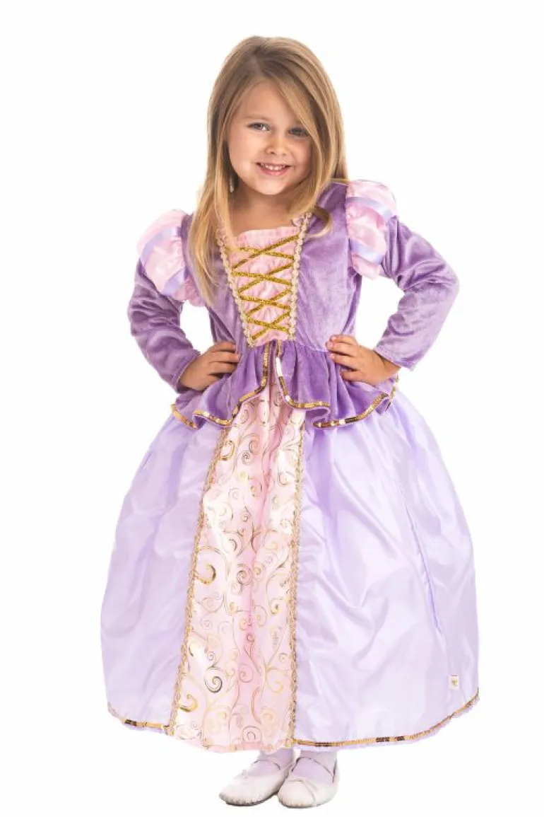 Traditional Dress Ups-Little Adventures, LLC Classic Rapunzel Dress
