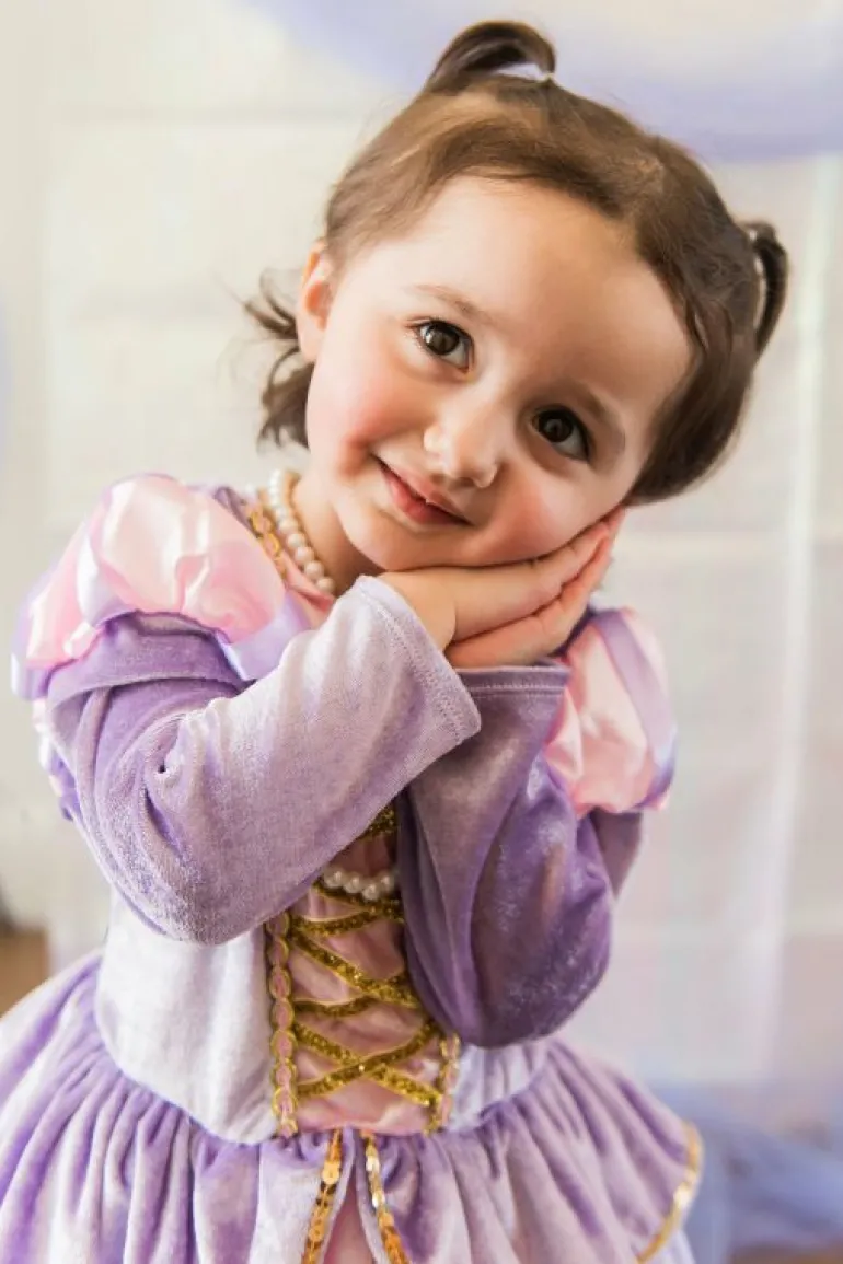 Traditional Dress Ups-Little Adventures, LLC Classic Rapunzel Dress