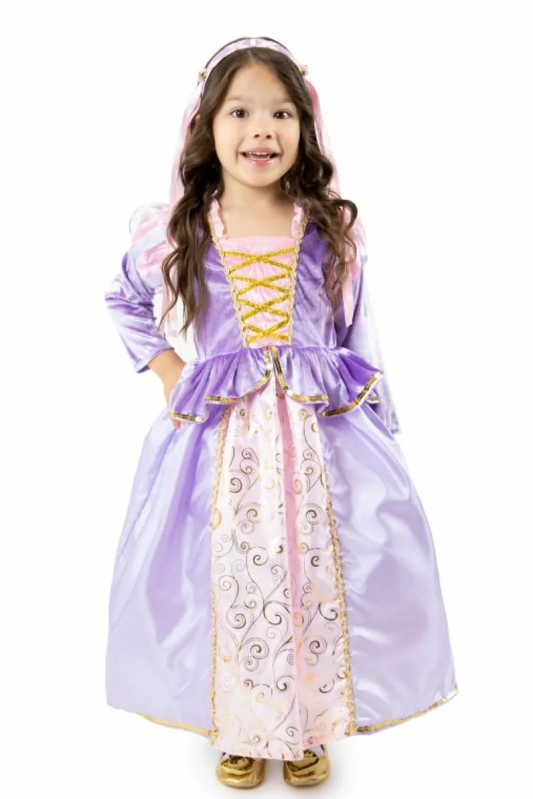Traditional Dress Ups-Little Adventures, LLC Classic Rapunzel Dress