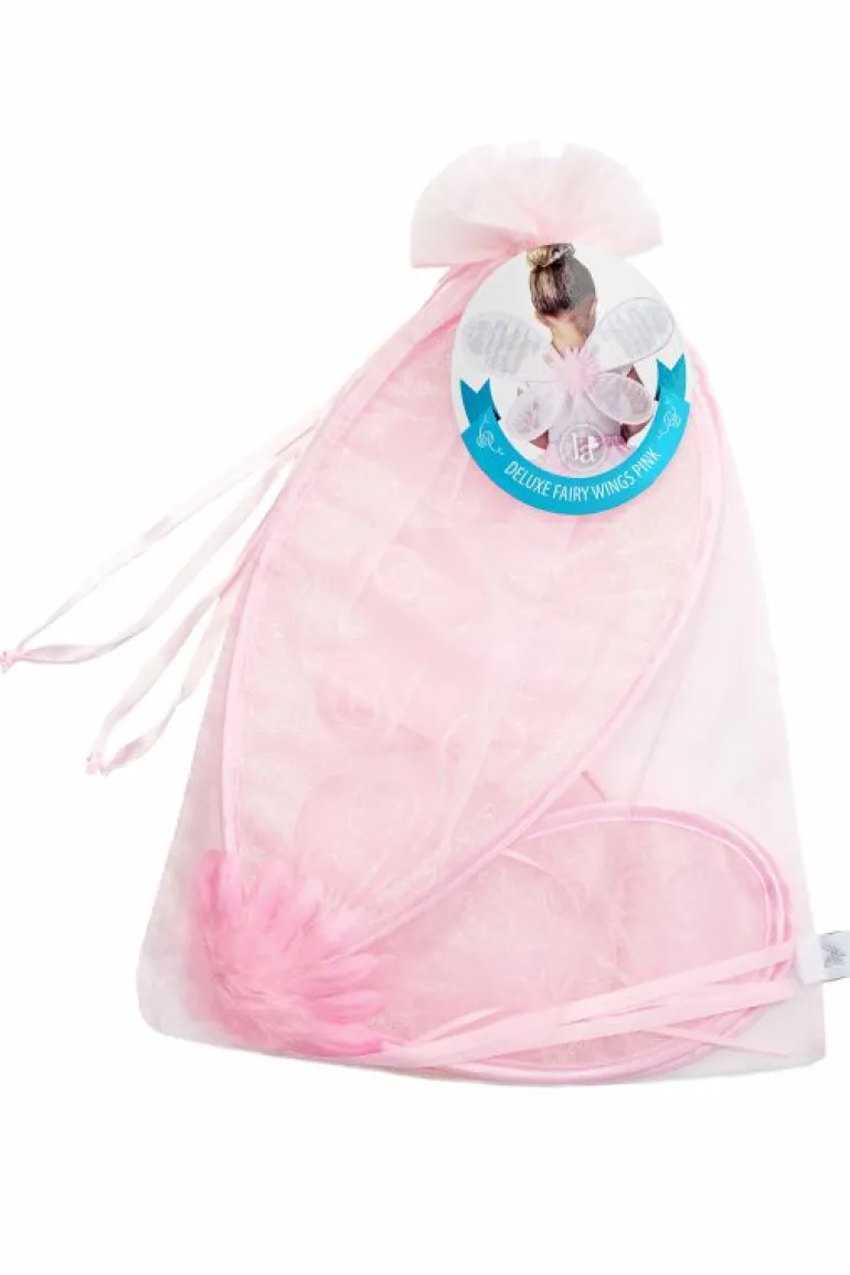 Accessories-Little Adventures, LLC Deluxe Pink Fairy Wings