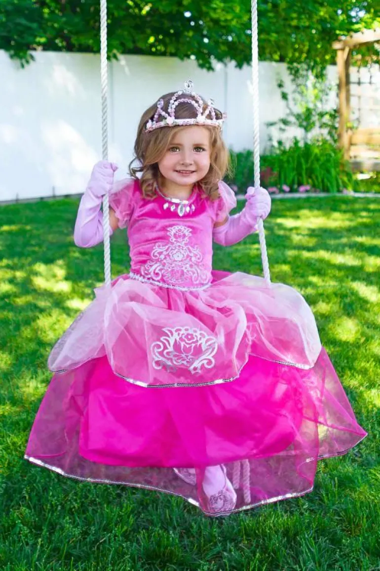 Deluxe Dress Ups-Little Adventures, LLC Deluxe Pink Princess