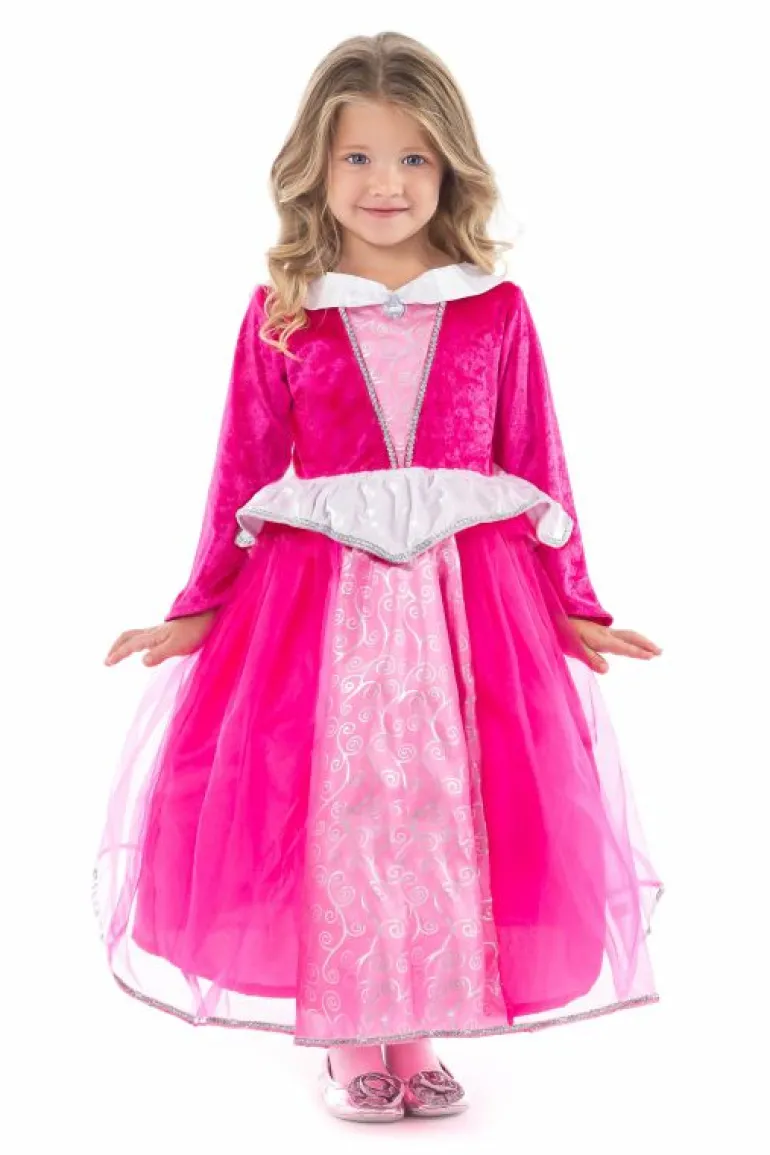 Deluxe Dress Ups-Little Adventures, LLC Deluxe Sleeping Beauty Pink
