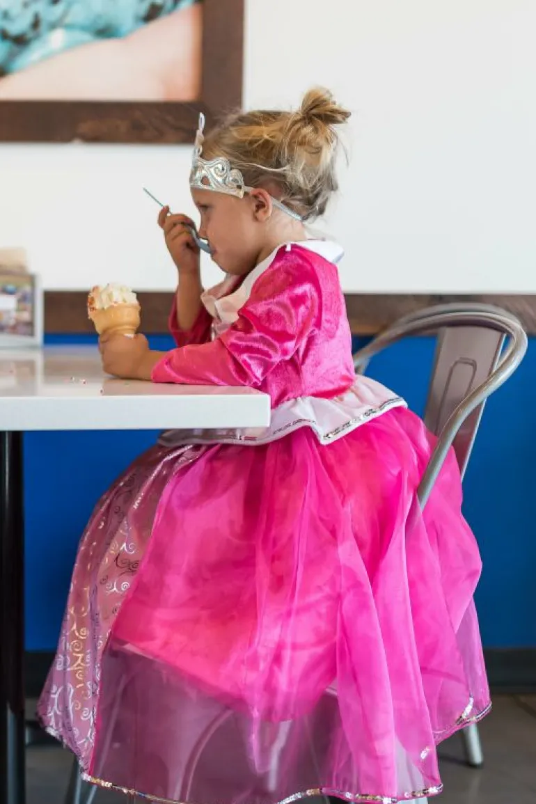 Deluxe Dress Ups-Little Adventures, LLC Deluxe Sleeping Beauty Pink