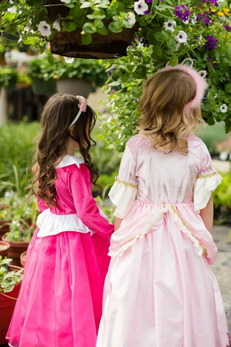 Deluxe Dress Ups-Little Adventures, LLC Deluxe Sleeping Beauty Pink
