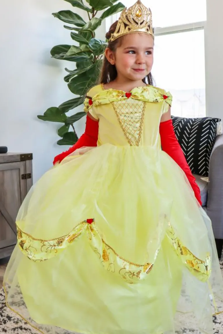 Deluxe Dress Ups-Little Adventures, LLC Deluxe Yellow Beauty