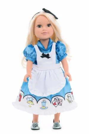Doll Dress Ups-Little Adventures, LLC Doll Dress Alice with Headband