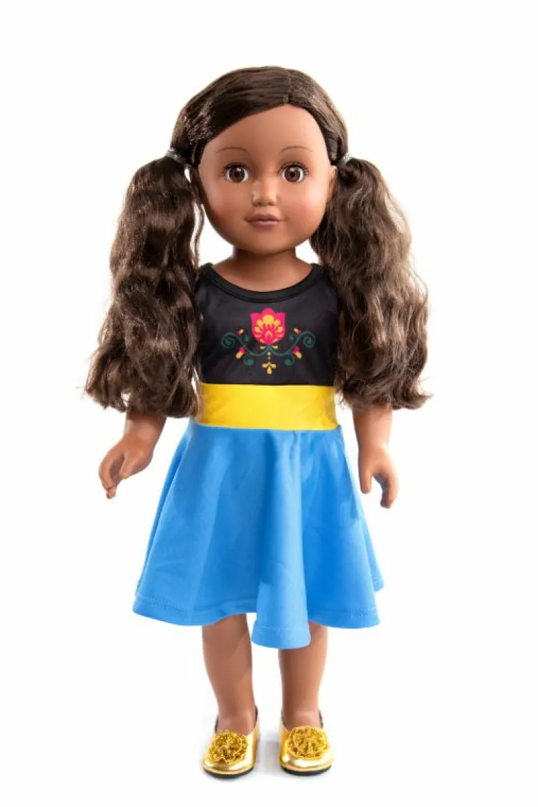 Doll Dress Ups-Little Adventures, LLC Doll Dress Alpine Twirl