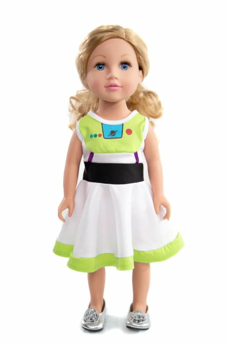 Doll Dress Ups-Little Adventures, LLC Doll Dress Astro Twirl