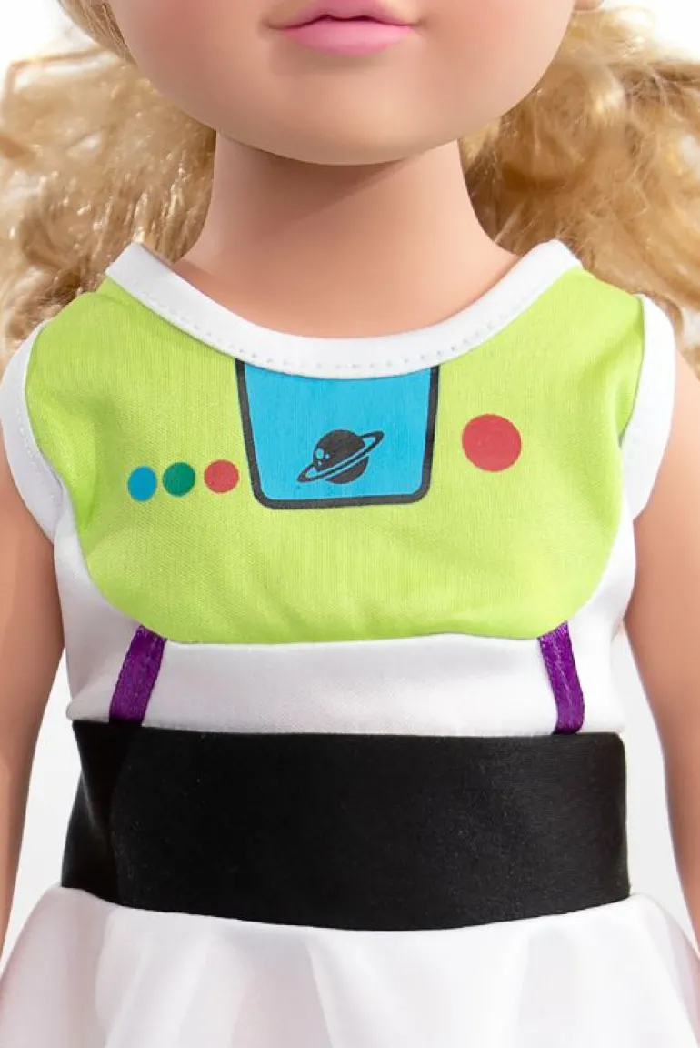 Doll Dress Ups-Little Adventures, LLC Doll Dress Astro Twirl