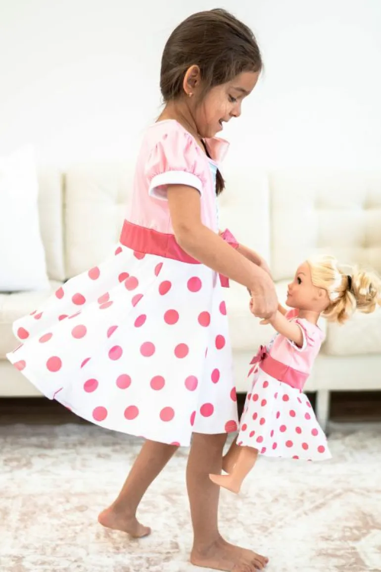 Doll Dress Ups-Little Adventures, LLC Doll Dress Bo Peep Twirl