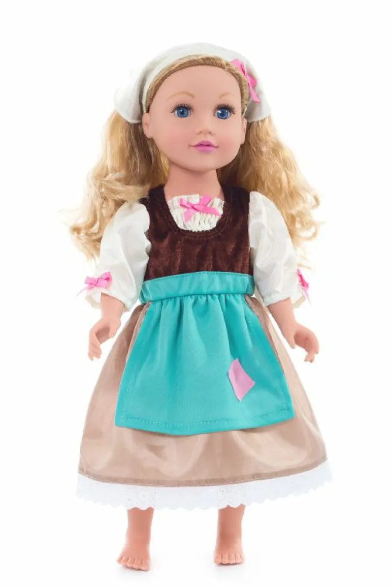 Doll Dress Ups-Little Adventures, LLC Doll Dress Cinderella Day Dress