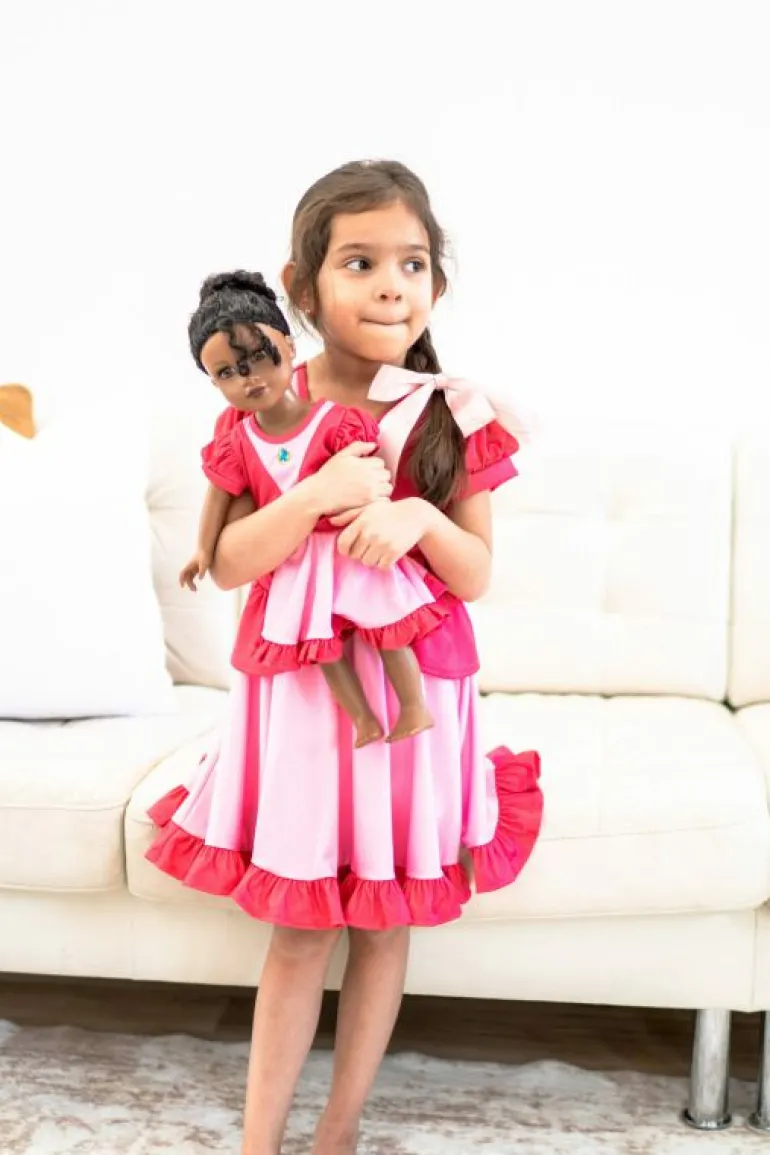 Doll Dress Ups-Little Adventures, LLC Doll Dress Kingdom Princess Twirl