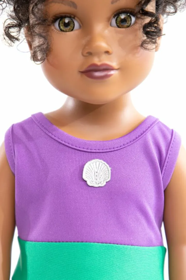 Doll Dress Ups-Little Adventures, LLC Doll Dress Mermaid Twirl