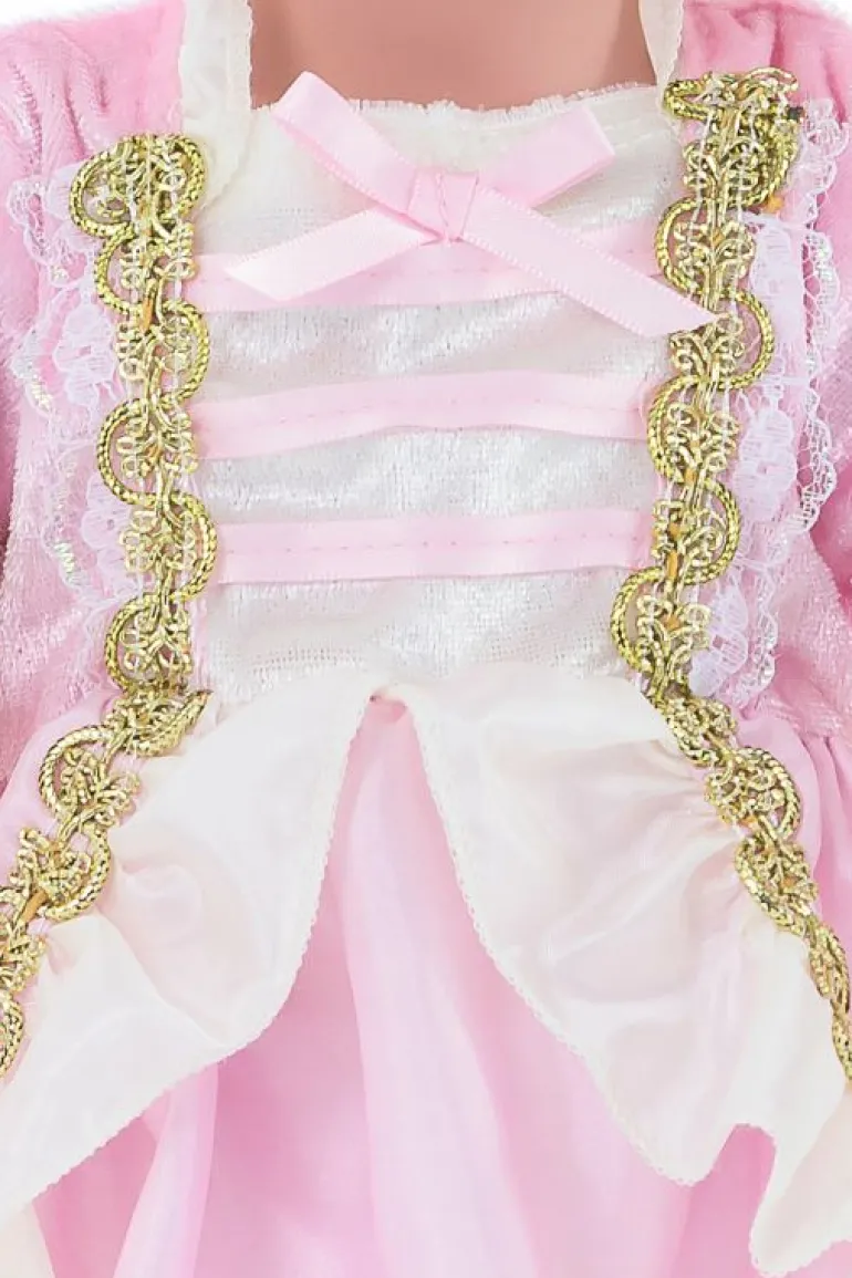 Doll Dress Ups-Little Adventures, LLC Doll Dress Pink Vintage Princess