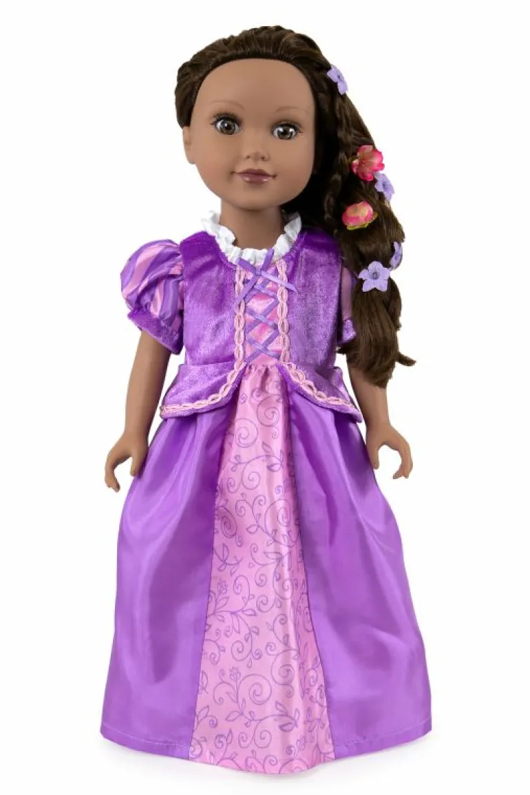 Doll Dress Ups-Little Adventures, LLC Doll Dress Rapunzel
