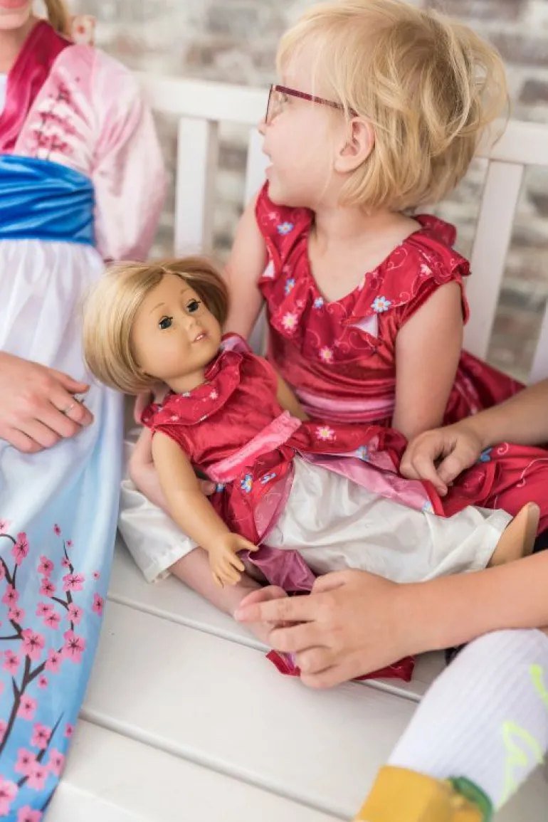 Doll Dress Ups-Little Adventures, LLC Doll Dress Ruby Princess