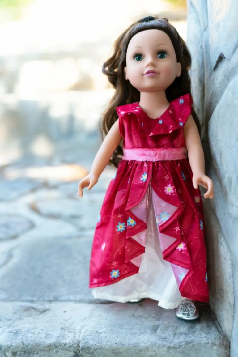 Doll Dress Ups-Little Adventures, LLC Doll Dress Ruby Princess