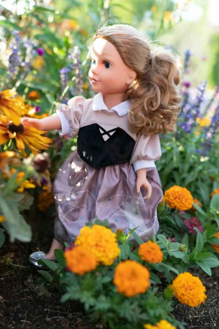 Doll Dress Ups-Little Adventures, LLC Doll Dress Sleeping Beauty Day Dress