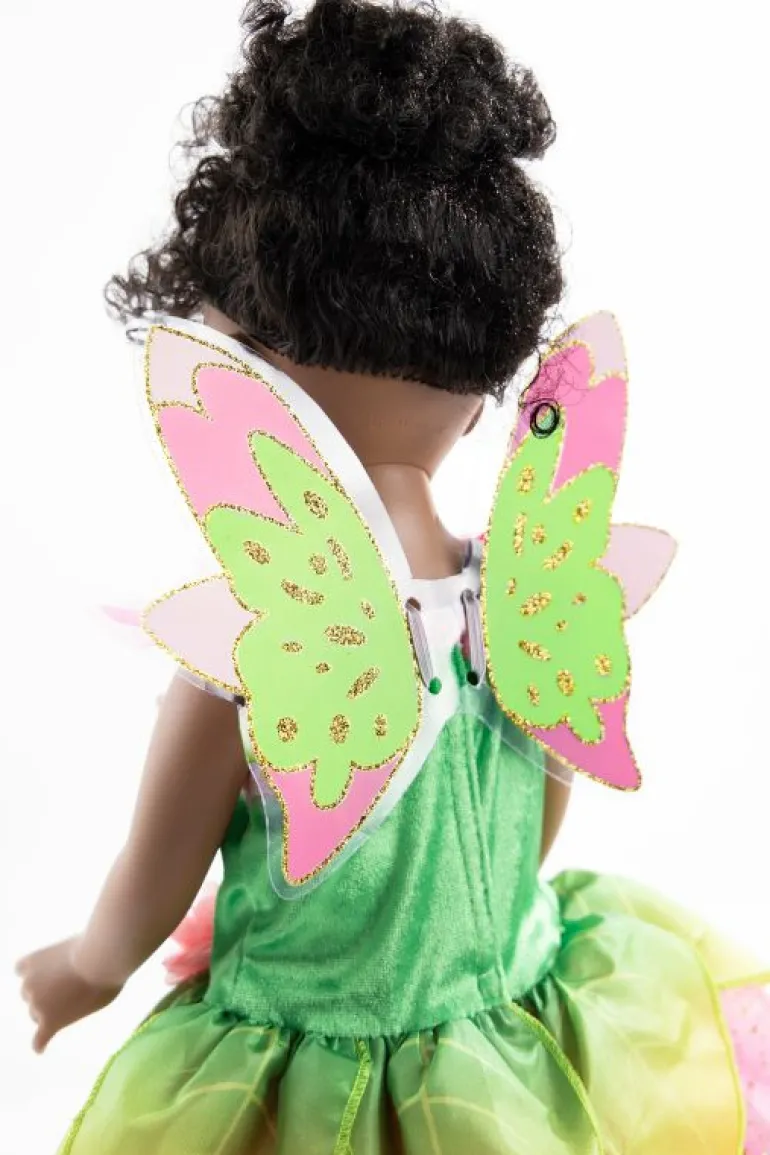 Doll Dress Ups-Little Adventures, LLC Doll Dress Springtime Fairy with Wings