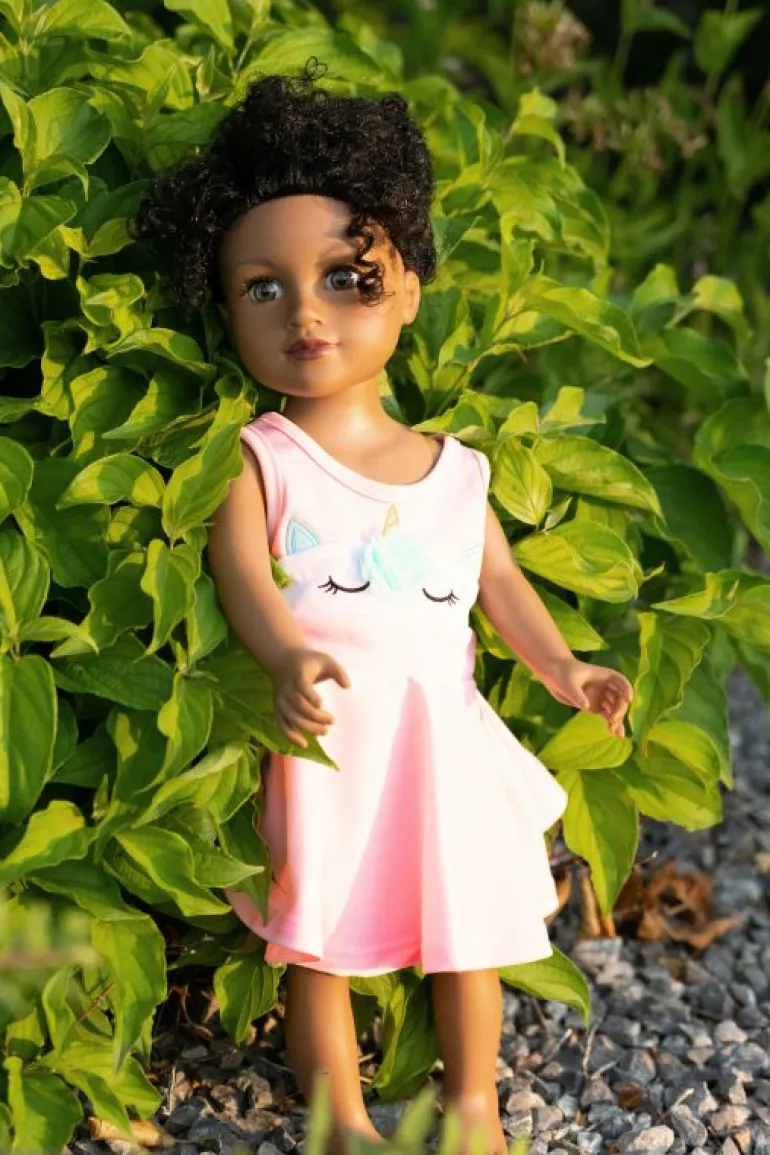 Doll Dress Ups-Little Adventures, LLC Doll Dress Unicorn Twirl