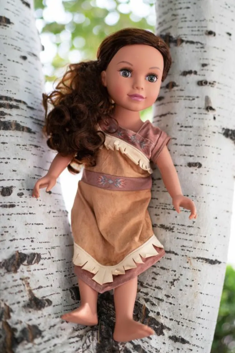 Doll Dress Ups-Little Adventures, LLC Doll Dress Woodland Princess