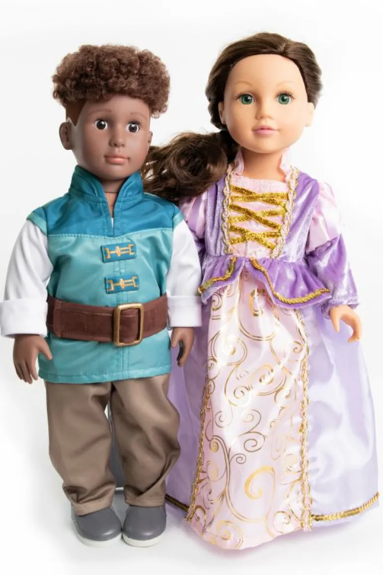 Doll Dress Ups-Little Adventures, LLC Doll Outfit Tower Prince