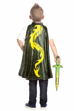 Cloaks | Knights & Dragons-Little Adventures, LLC Dragon Cape & Sword Set
