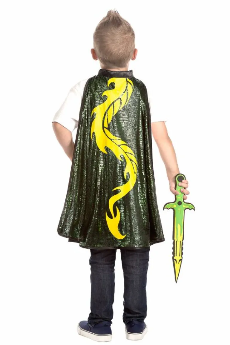Cloaks | Knights & Dragons-Little Adventures, LLC Dragon Cape & Sword Set