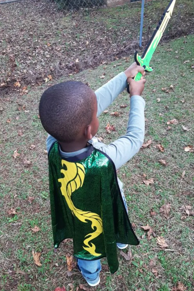 Cloaks | Knights & Dragons-Little Adventures, LLC Dragon Cape & Sword Set