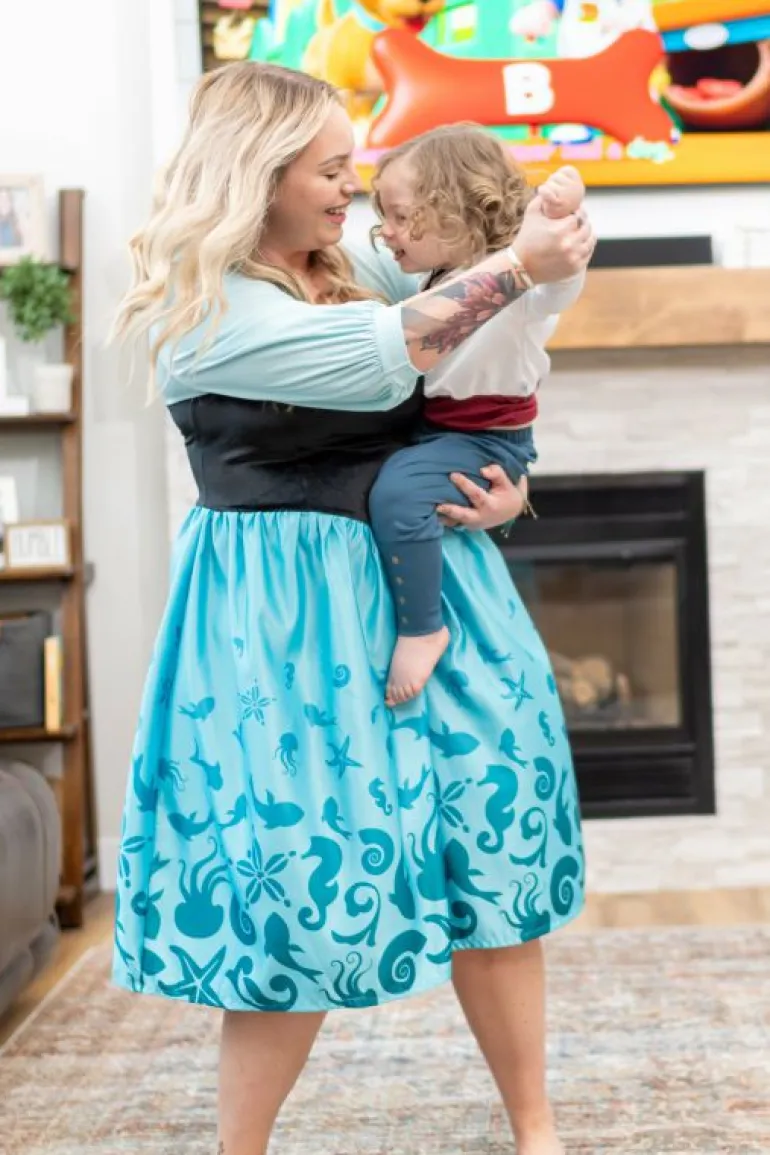 Princess Dresses-Little Adventures, LLC Enchanted Mermaid Day Dress